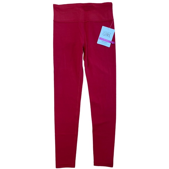 Athleta Girl High Rise Powervita Chit Chat Tight Red Size 14 XL NWT - Picture 3 of 8